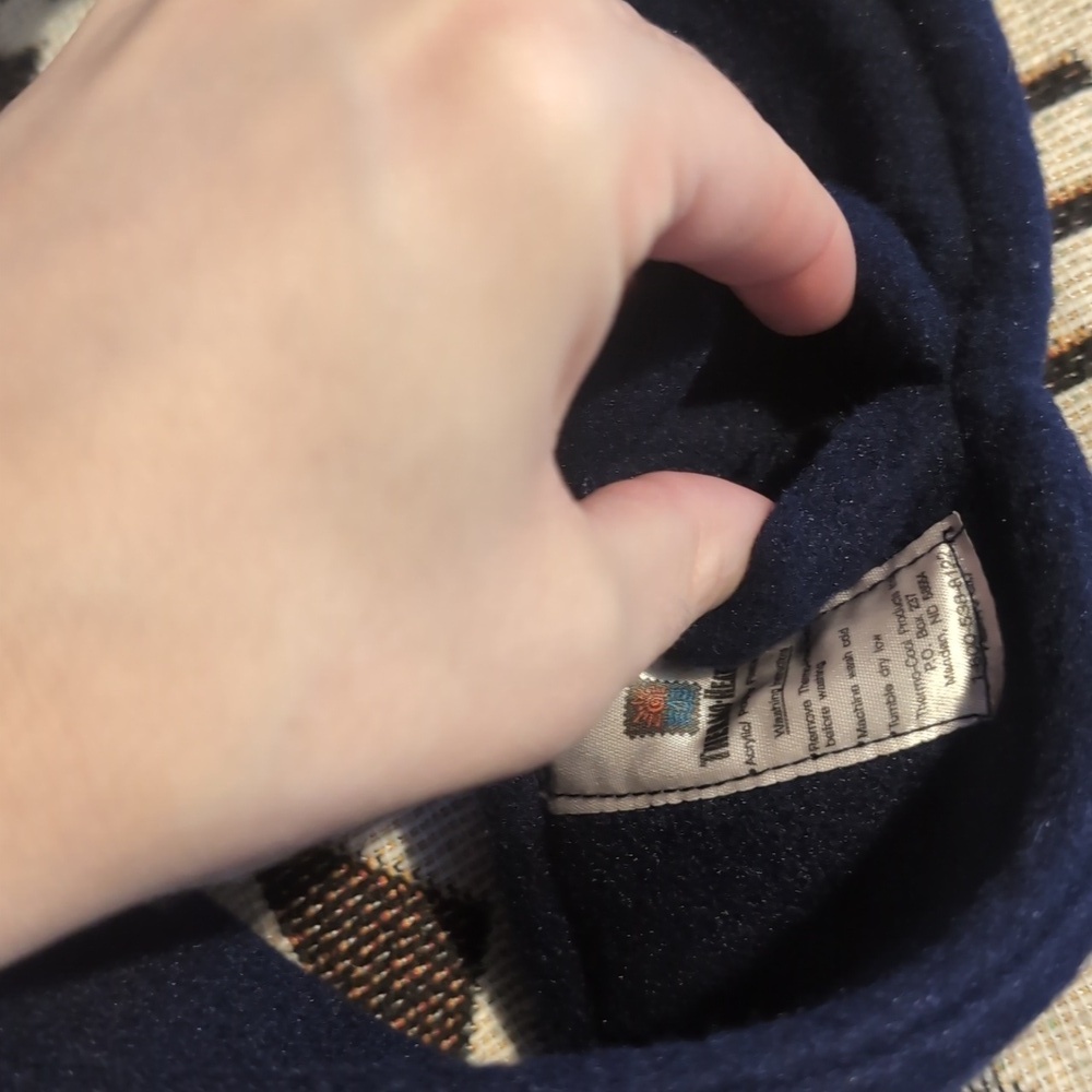 Women's Navy Headband - Picture 4 of 6